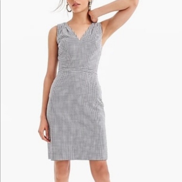 J. Crew Gingham Summer Dress - Picture 1 of 4